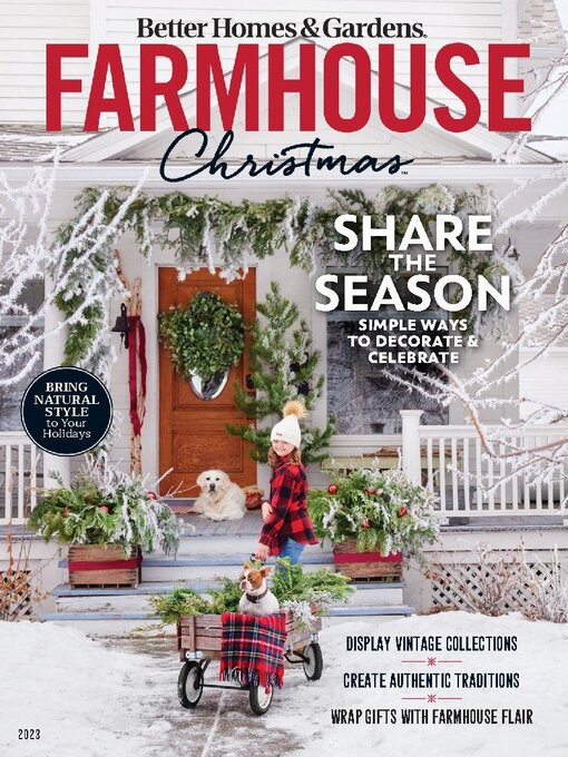 Title details for Better Homes & Gardens Farmhouse Christmas by Dotdash Meredith - Available